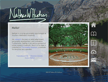 Tablet Screenshot of nathanwhudson.com